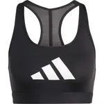 adidas POWERREACT BIG LOGO BRA Dámská sportovní podprsenka, černá, velikost