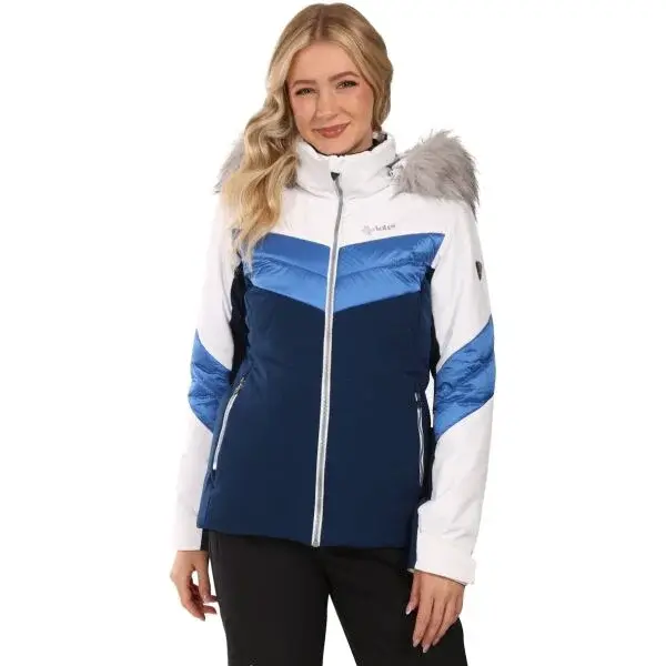 KILPI LIN Dámska lyžiarska bunda, modrá, veľkosť
