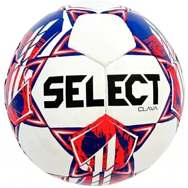 Select FB CLAVA Fotbalový míč, bílá, velikost