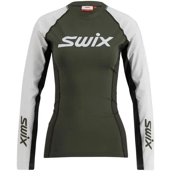 Swix RACEX DRY W Dámské funkční triko, khaki, velikost