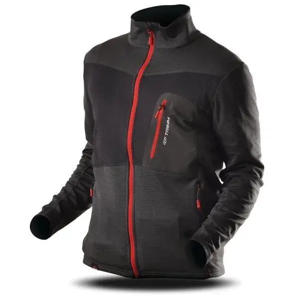 TRIMM MICRON Pánska mikina, tmavo sivá, veľkosť