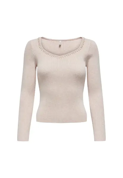 Dámsky sveter s výstrihom