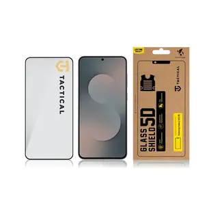 Tvrzené sklo Tactical Glass Shield 5D pro Samsung Galaxy S25 FE, černá