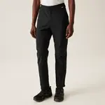 Pánské softshellové kalhoty regatta questra v černá 5xl