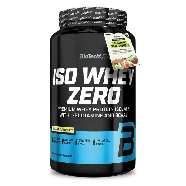 Iso Whey Zero 908g Banán