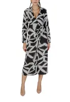 Jacqueline De Yong vzorované midi šaty
