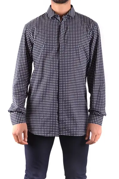 Neil Barrett pánska košeľa s bodkami