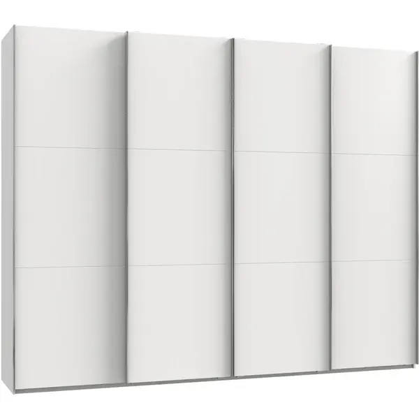 MID.YOU SKŘÍŇ S POSOUVACÍMI DVEŘMI, bílá, 300/236/65 cm