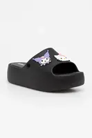 Pantofle Melissa MELISSA FREE PLATFORM SLIDE + HELLO