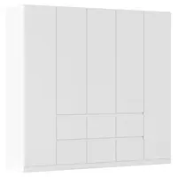 Rauch Möbel ŠATNÍ SKŘÍŇ S OTOČNÝMI DVEŘMI, bílá, 226/210/54 cm