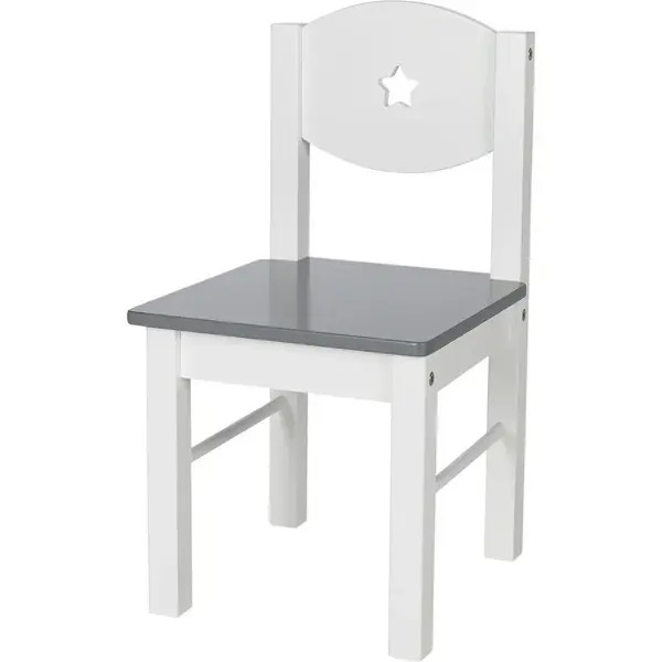 My Baby Lou DĚTSKÁ ŽIDLE šedá, bílá