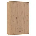 MID.YOU ŠATNÍ SKŘÍŇ S OTOČNÝMI DVEŘMI, dub artisan, 135/210/58 cm