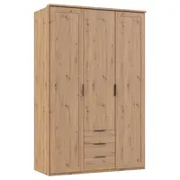 MID.YOU ŠATNÍ SKŘÍŇ S OTOČNÝMI DVEŘMI, dub artisan, 135/210/58 cm