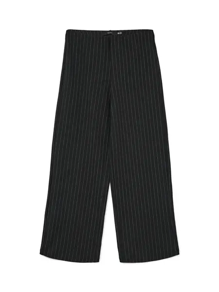 Vero Moda Petite Nohavice 'VMBERLIN'  antracitová / biela