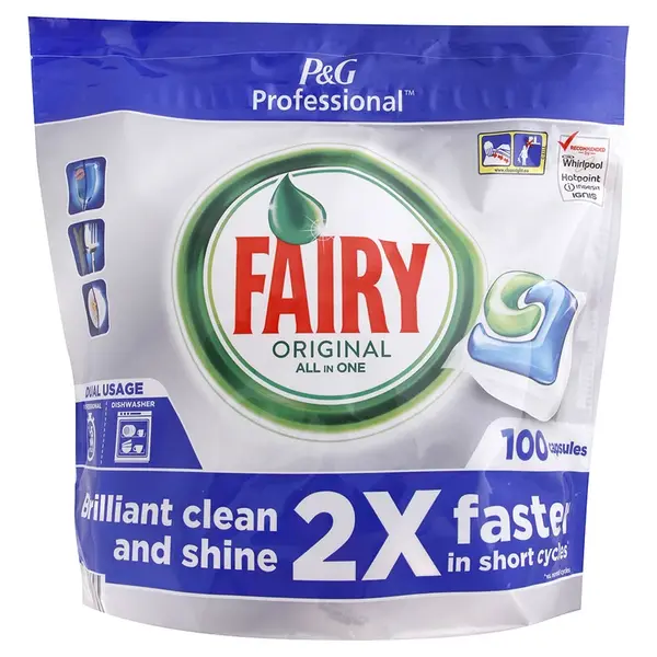 Fairy Professional Original All in One kapsle do myčky 100 ks