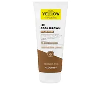 Vyživující maska s barevným pigmentem Yellow Professional Color Mask .32 Cool Brown - studená hnědá, 200 ml + dárek zdarma
