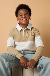 Levi's  Dětské tričko s dlouhým rukávem  TIMELESS RUGBY POLO