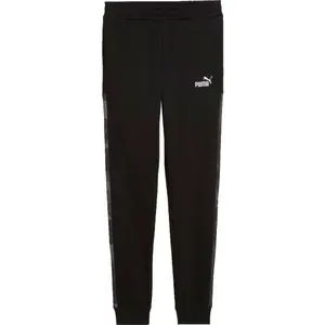 Puma ESSENTIALS CAMO SWEAT PANTS Detské tepláky, čierna, veľkosť