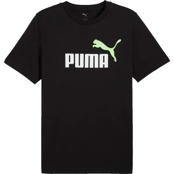 Puma ESSENTIALS 2 COLOR NO.1 LOGO TEE Pánské triko, černá, velikost