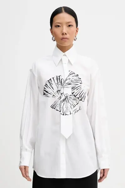 Bavlněná košile Karl Lagerfeld