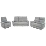 Livetastic SEDACÍ SESTAVA, textil, světle šedá