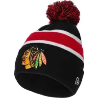 New Era CHICAGO BLACKHAWKS NHL JAKE BEANIE Kulich, černá, velikost UNI