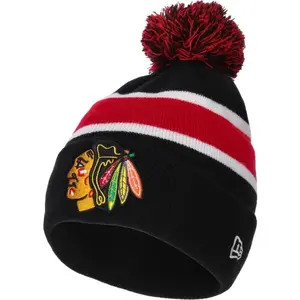 New Era CHICAGO BLACKHAWKS NHL JAKE BEANIE Kulich, černá, velikost UNI
