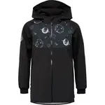 UNUO BASIC Dětská softshellová bunda, černá, velikost 122-128