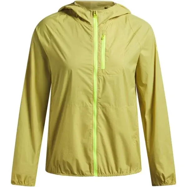 Under Armour LAUNCH LIGHTWEIGHT Dámská bunda, žlutá, velikost M