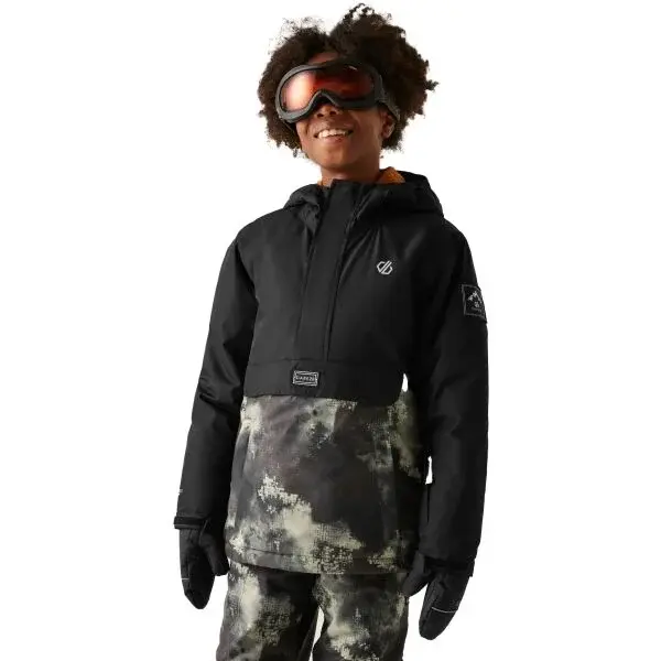 Dare2b FREEHAND II Detská lyžiarska bunda, čierna, veľkosť 11-12Y