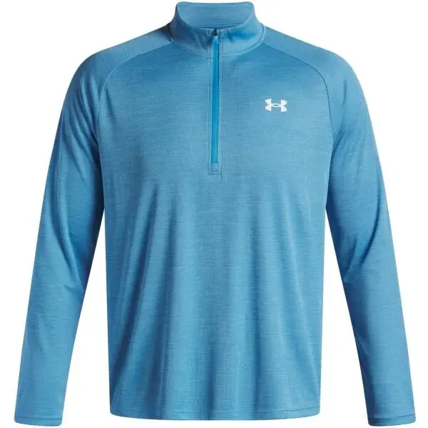 Under Armour TECH TEXTURED Pánské tričko, světle modrá, velikost L