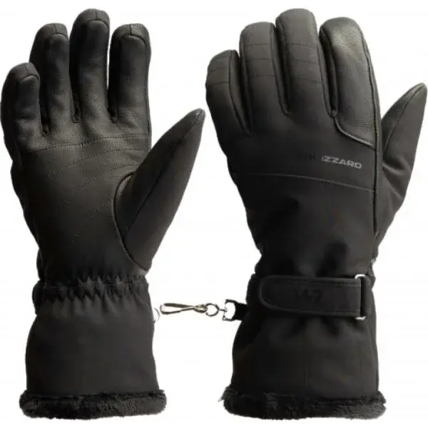 Blizzard GRACE W Dámske lyžiarske rukavice, čierna, veľkosť