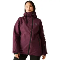 Dare2b GNARLY JACKET Dámska lyžiarska bunda, vínová, veľkosť