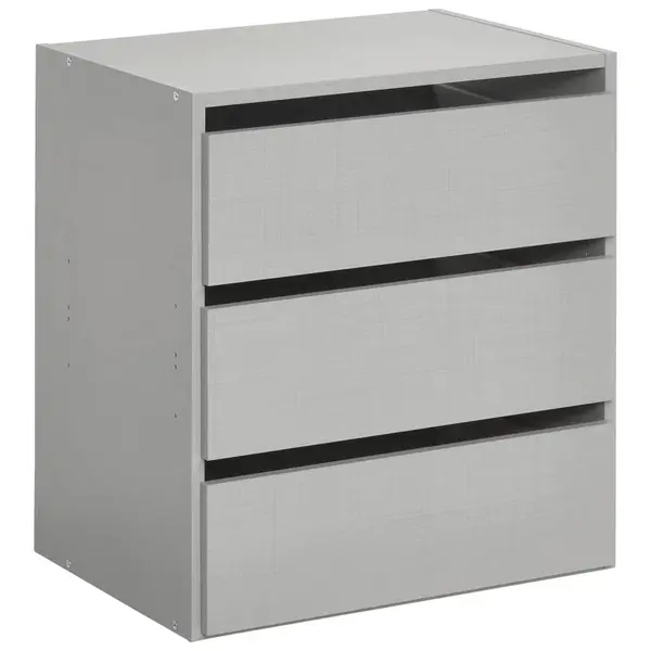 MID.YOU VNITŘNÍ ZÁSUVKY, šedá, 52/57/40 cm