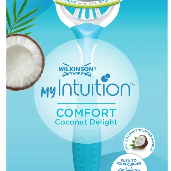 WILKINSON SWORD MY Intuition Comfort Coconut Delight jednorázový holicí strojek 4 ks