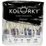 KOLORKY NIGHT MOMENTS Vesmír vel. L (8-13 kg) 27 ks