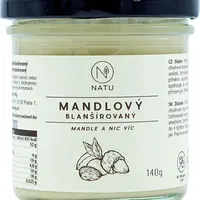 NATU Mandlový krém blanšírovaný 140 g