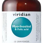VIRIDIAN Nutrition Myo-Inositol & Folic Acid 120 g