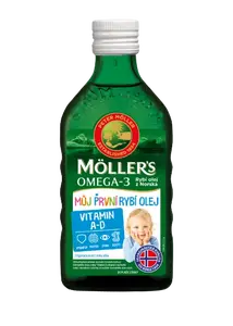 MÖLLERS Omega 3 Můj první rybí olej 250 ml