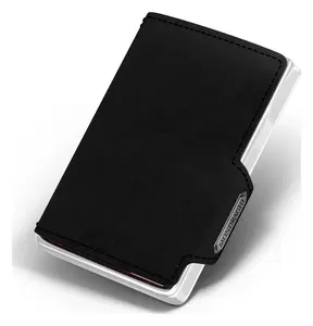 Kožená mini peňaženka Mondraghi Elegance Black