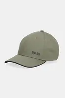 Bavlněná baseballová čepice BOSS Green Cap-Bold