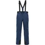 ALPINE PRO EDES 2 Pánske lyžiarske nohavice, tmavo modrá, veľkosť