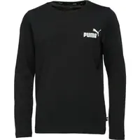 Puma ESS NO.1 LOGO LS TEE B Detské  športové tričko, čierna, veľkosť