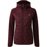 Dare2b TORREK FLEXY Dámska hybridná bunda, vínová, veľkosť
