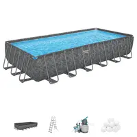 Bazén s rámom obdžníkový APX 7.32x3.66x1.32m 561KG