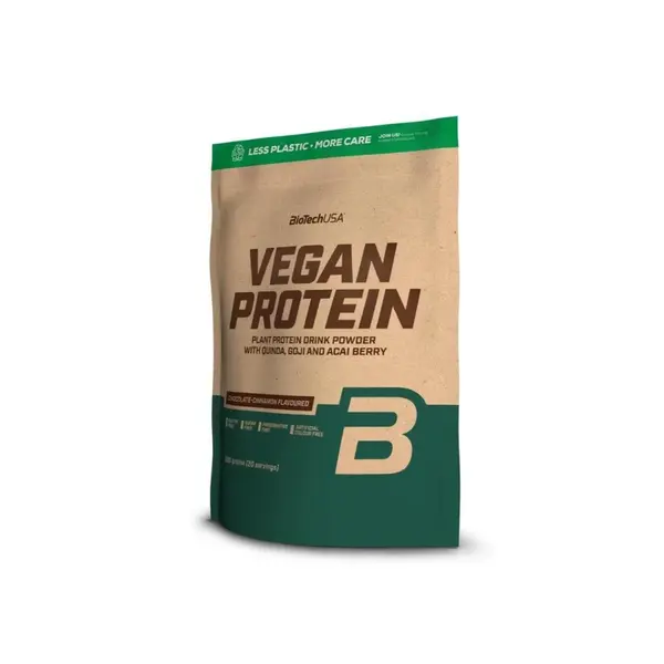 BioTech USA Vegan Protein čokoláda-skořice 500 g