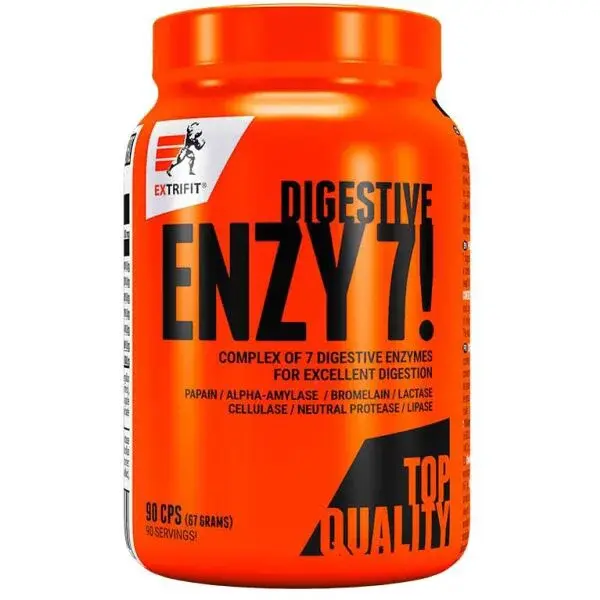EXTRIFIT ENZY 7! DIGESTIVE ENZYMES 90 CPS Doplněk stravy, , velikost