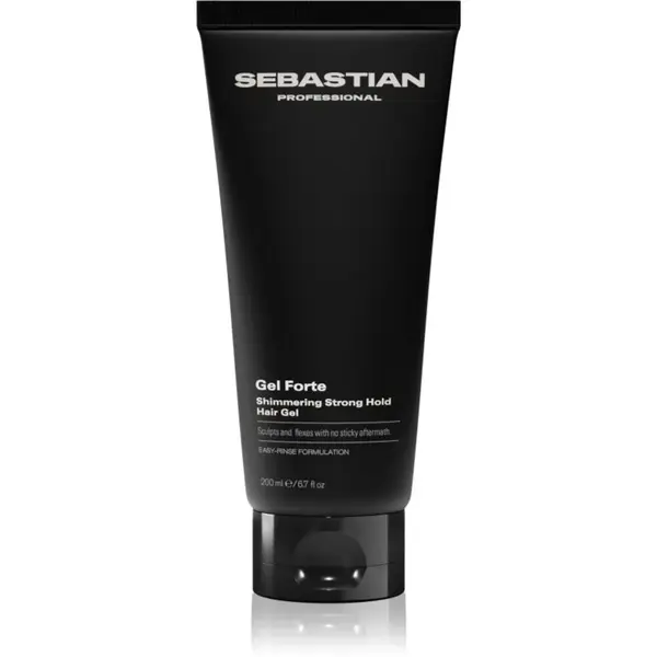 Sebastian Professional Gel Forte gel na vlasy silné zpevnění 200 ml