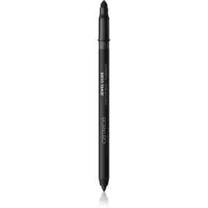 Catrice Jewel Glide Effect Eye Pencil vodeodolná ceruzka na oči pre trblietavý lesk odtieň 010 Black Diamond 1.5 g