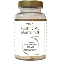 Clinical Beauty-Care kyselina hyaluronová 300mg + koenzym Q10 60 tobolek